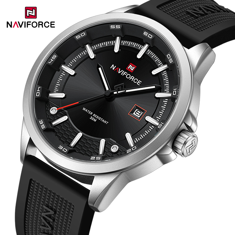 Field Watch Military - NAVIFORCE Luxury Men's Watch 30M Waterproof