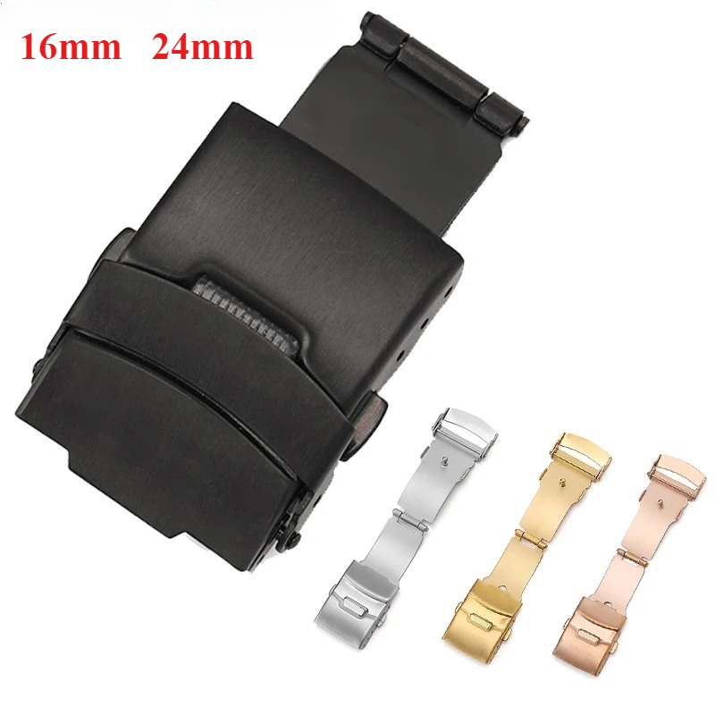 Luxury Watch Collection - 316L Solid Stainless Steel Buckle 16mm