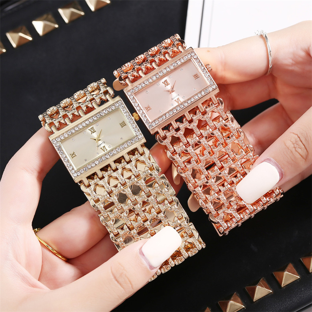 Luxury Watch Events - Luxury Noble Gold Ladies Quartz Watch