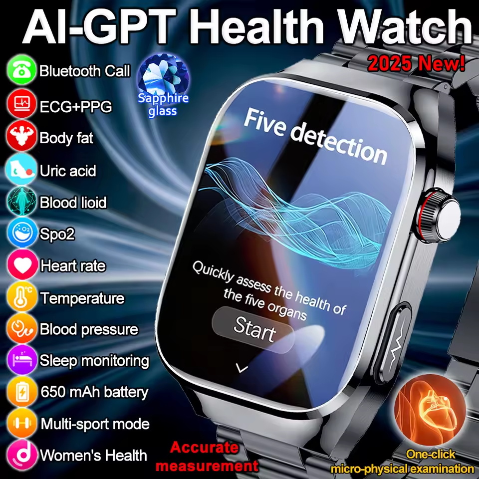 Gmt Dual Timezone Watch - 2026 New Nursing Grade Uric Acid