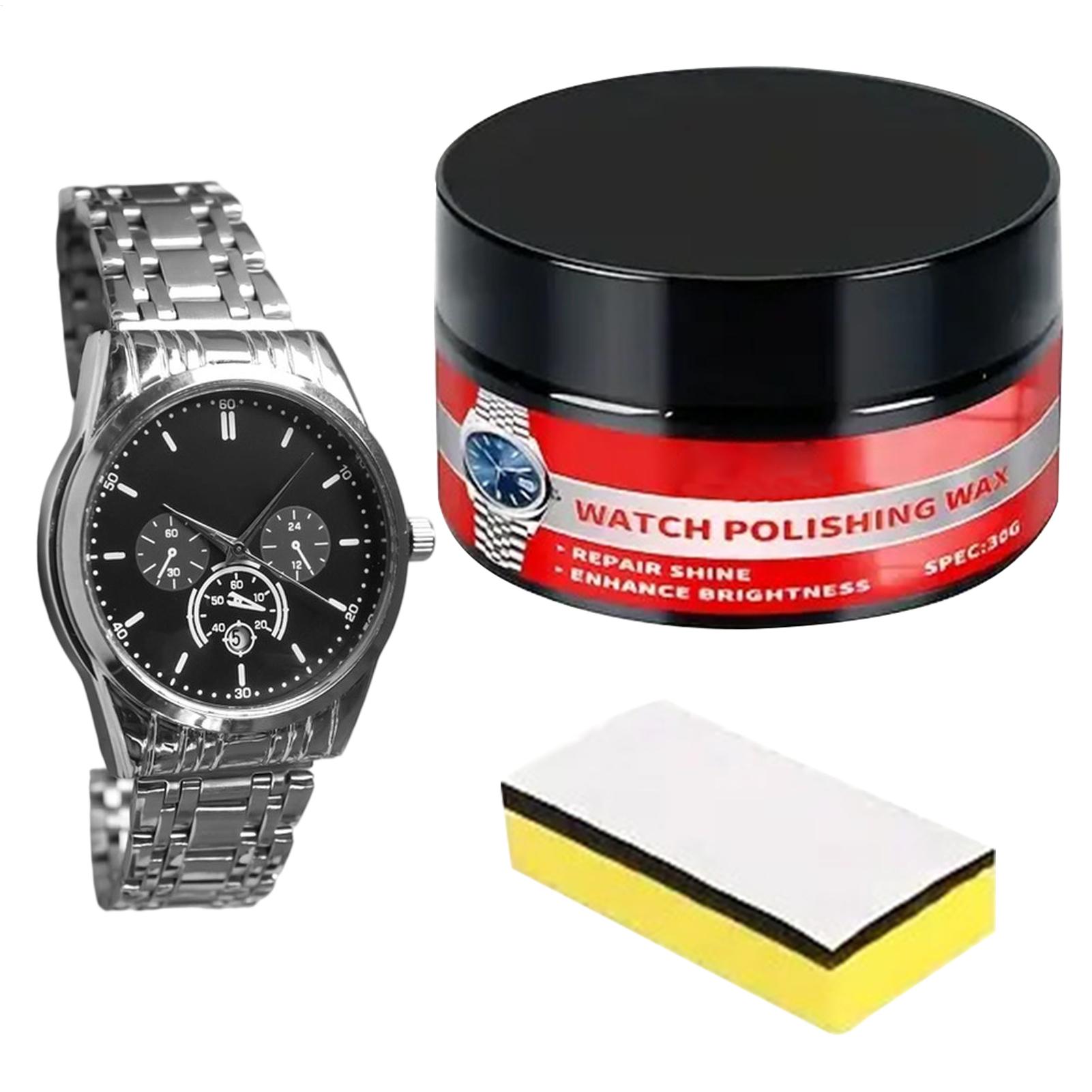 Luxury Watch Cleaning Kit - Watch Crystal Polishing Kit Scratch Removal