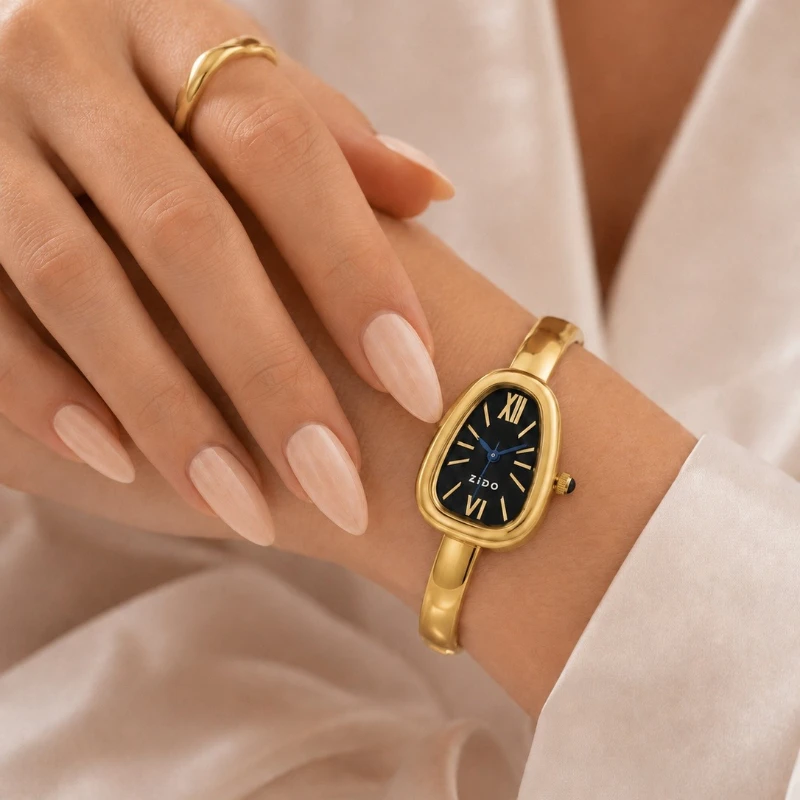 Luxury Watch Female - Fashion ZIDO Ladies Bangle Watch Luxury