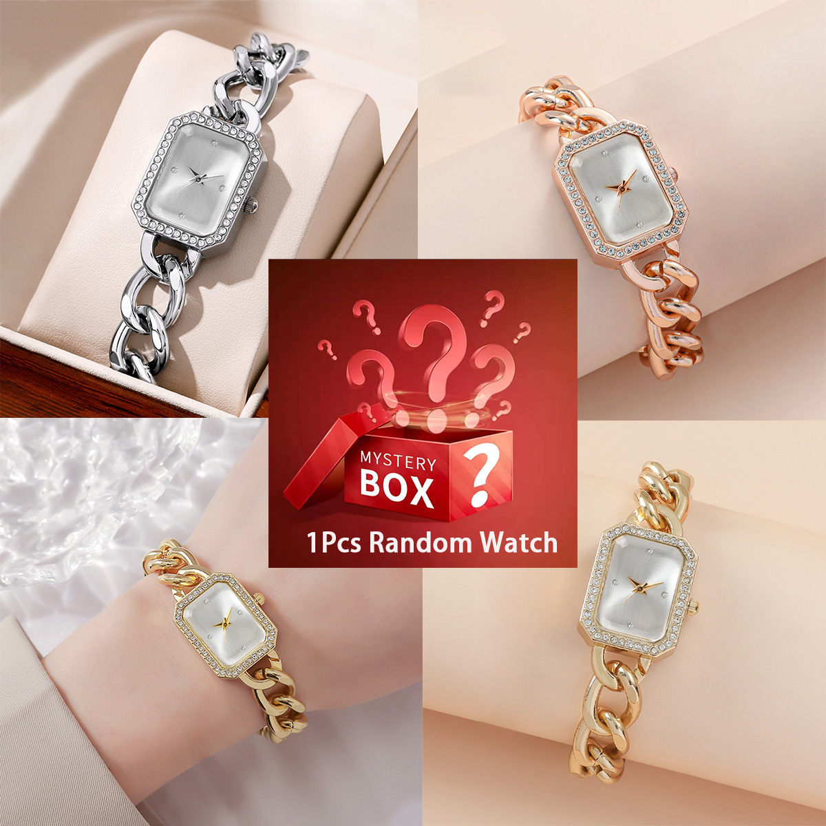Mystery box contains 1randomco - Luxury Watch Box recension och pris