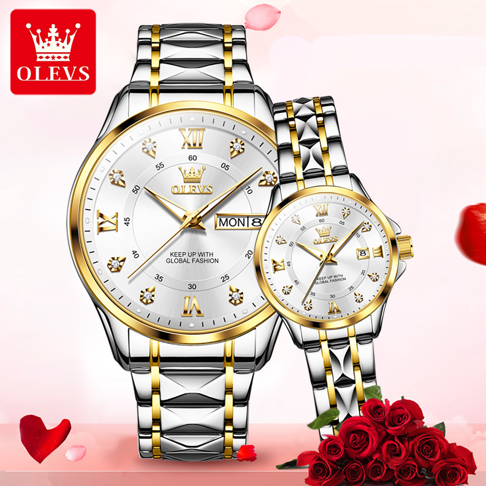 OLEVS 2906 Couple Watch Origin - Luxury Watch Collection recension och pris