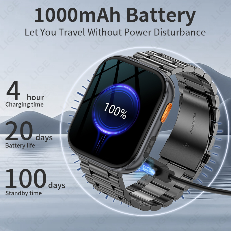 LIGE New Military Outdoor 1000 - Luxury Watch Hd recension och pris