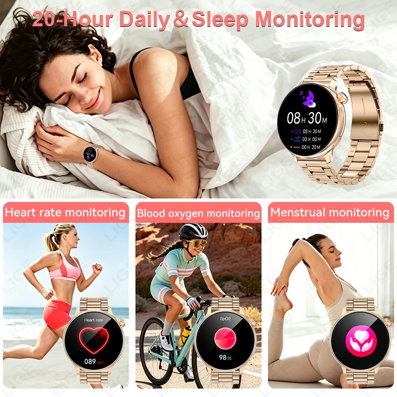 LIGE Luxury Women Smart Watch  - Luxury Watch Hd recension och pris