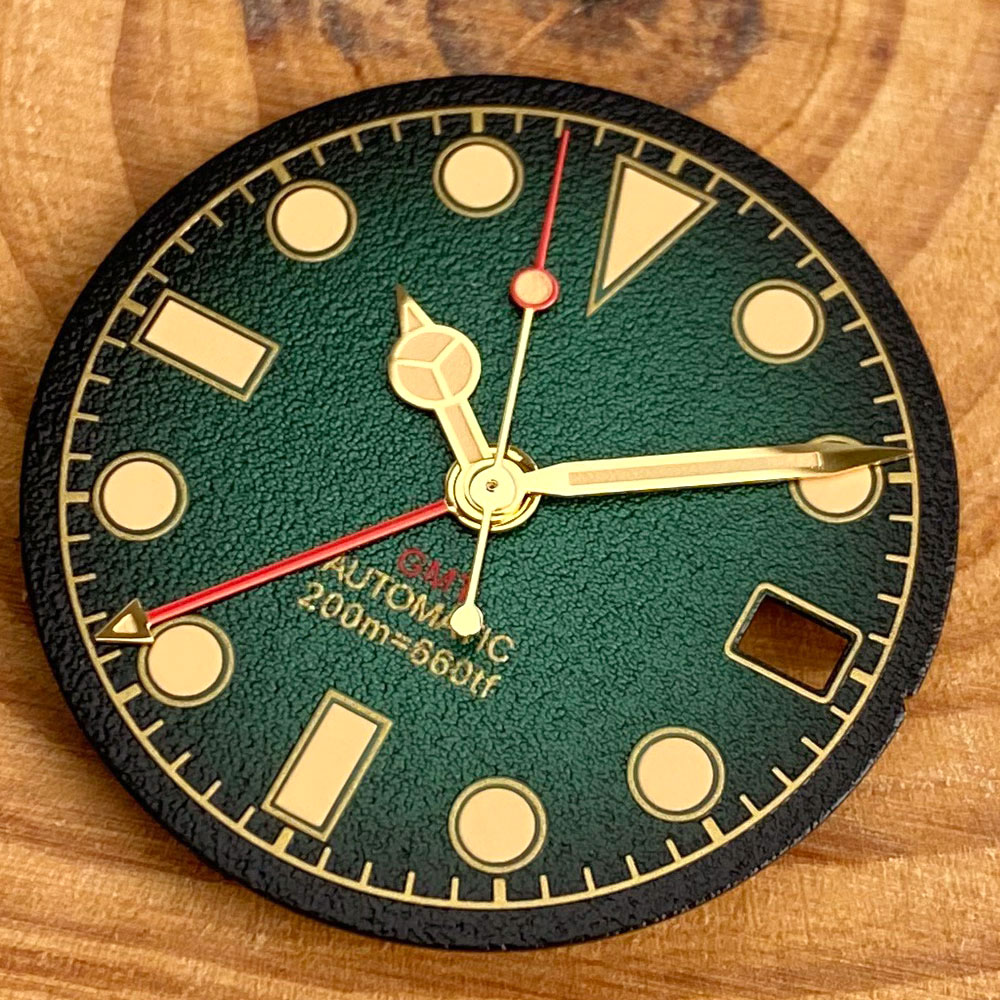 Luminous Brown Green 29mm Watc - Luxury Watch Face recension och pris
