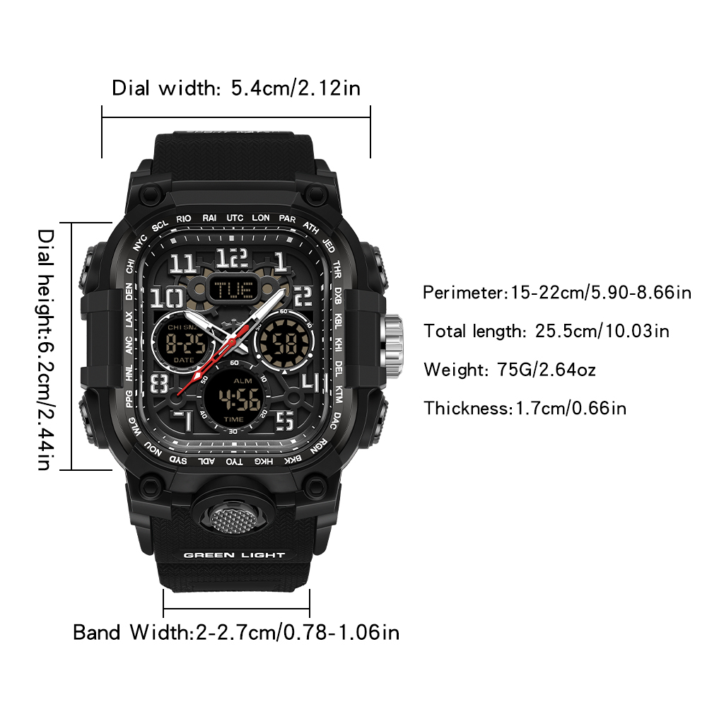 SANDA Brand Men's Luxury Water - Luxury Watch Zone recension och pris