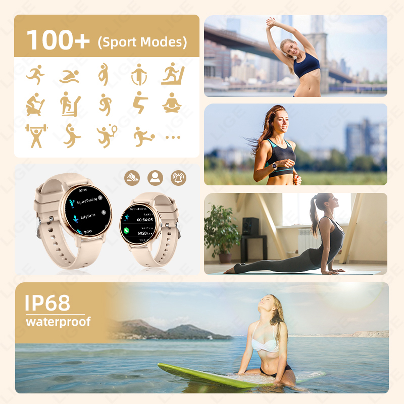 2026 LIGE Women Smart Watch Lu - Luxury Watch Hd recension och pris