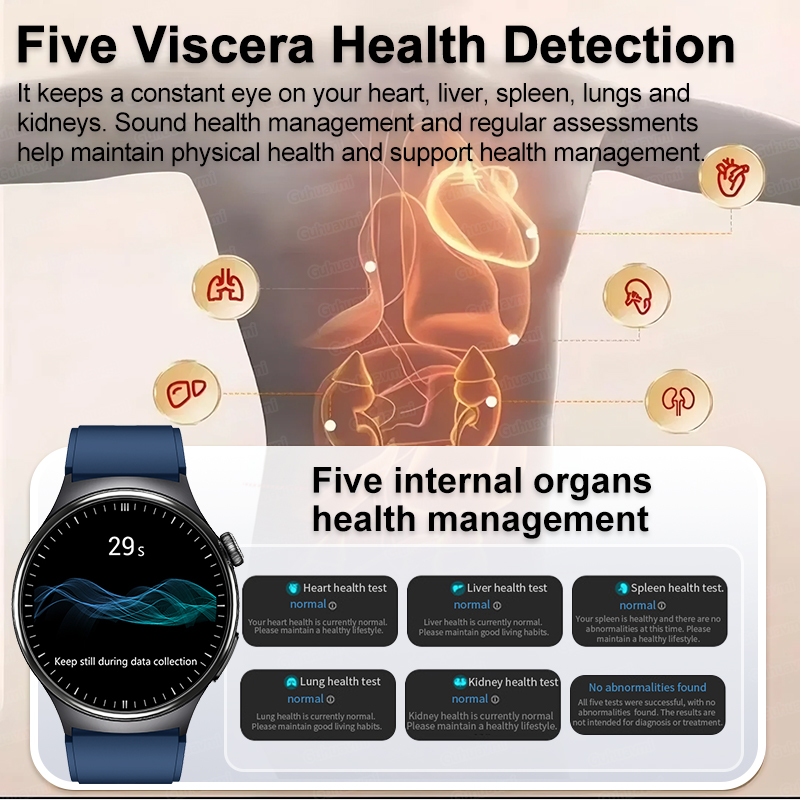 2025 New Accurate Blood Lipid  - Gmt Dual Timezone Watch recension och pris