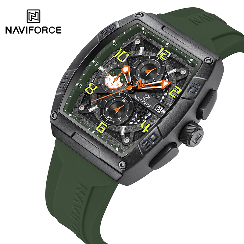 NAVIFORCE Men Quartz Multi-fun - Field Watch Military recension och pris