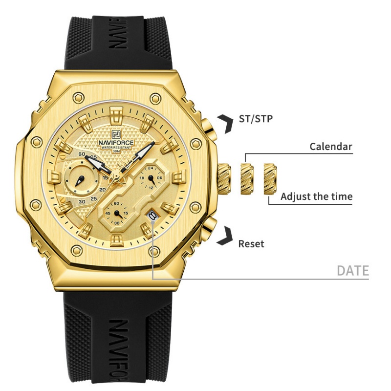 NAVIFORCE Women's Watch Quartz - Luxury Watch Female recension och pris