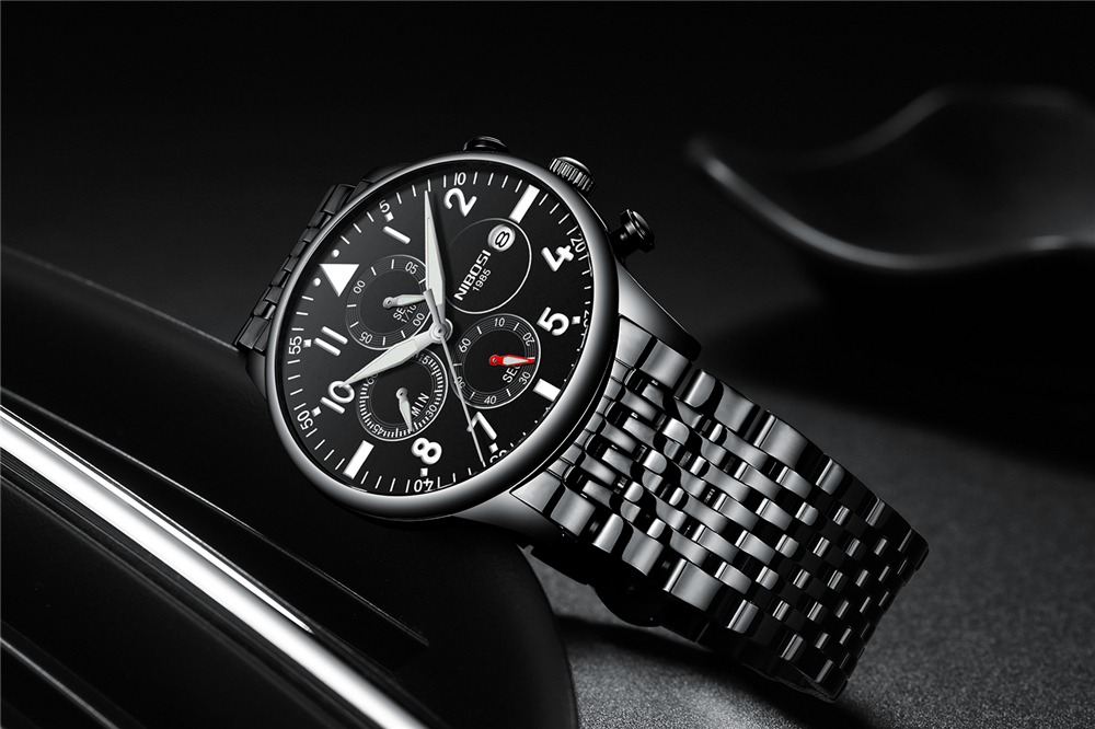 NIBOSI Fashion Mens Watches To - Luxury Watch Collection recension och pris