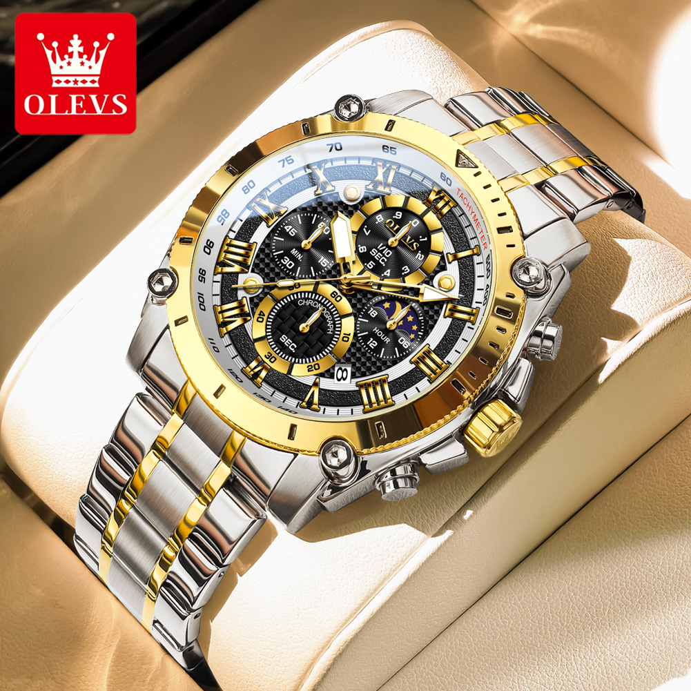 OLEVS 3689 Quartz Men's Watch  - Luxury Watch Zone recension och pris