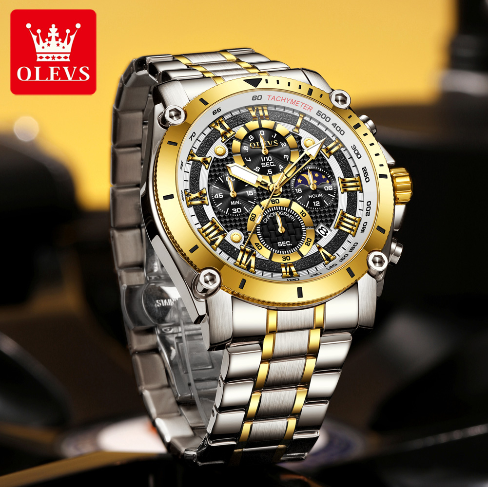 OLEVS 3689 Quartz Men's Watch  - Luxury Watch Zone recension och pris