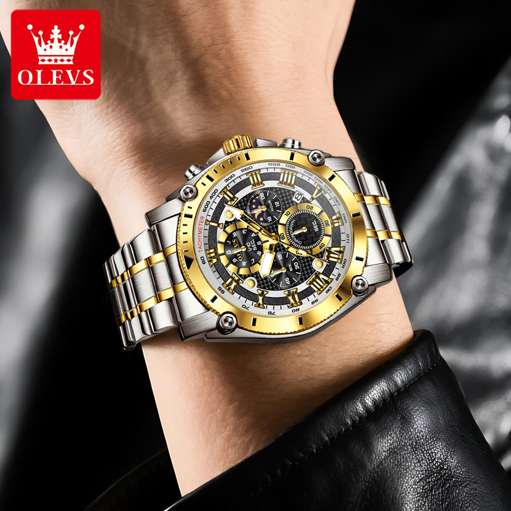 OLEVS 3689 Quartz Men's Watch  - Luxury Watch Zone recension och pris