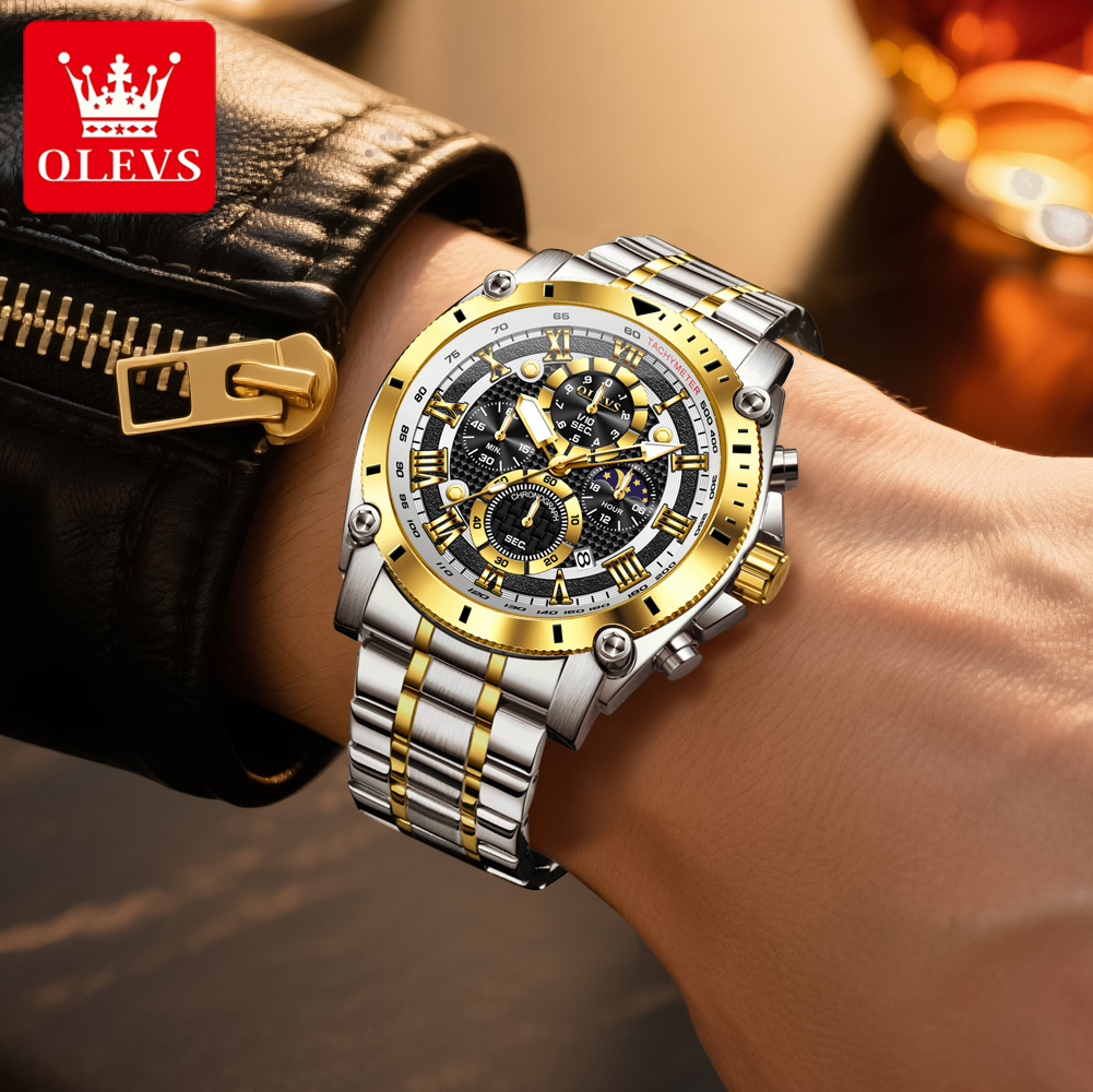 OLEVS 3689 Quartz Men's Watch  - Luxury Watch Zone recension och pris