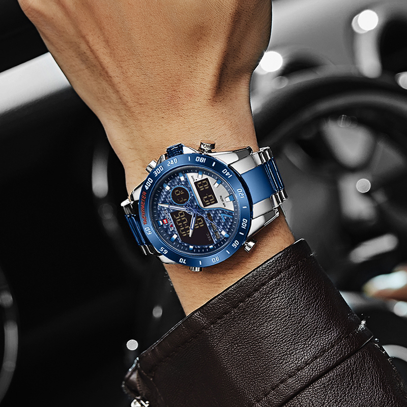 NAVIFORCE Luxury Brand Men's W - Field Watch Military recension och pris