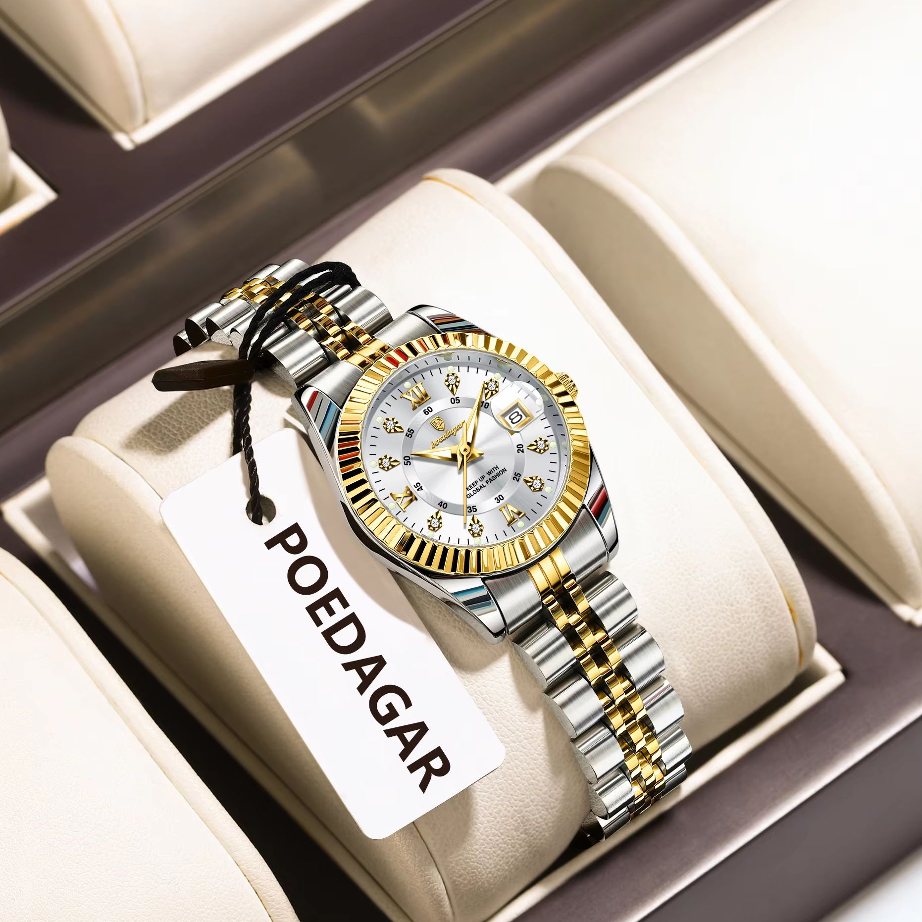 POEDAGAR Fashion Luxury Ladies - Luxury Watch Female recension och pris