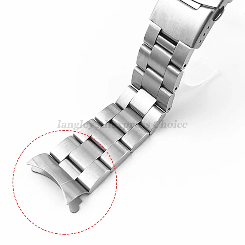 Curved End Link for Seiko SKX0 - Luxury Watch Face recension och pris