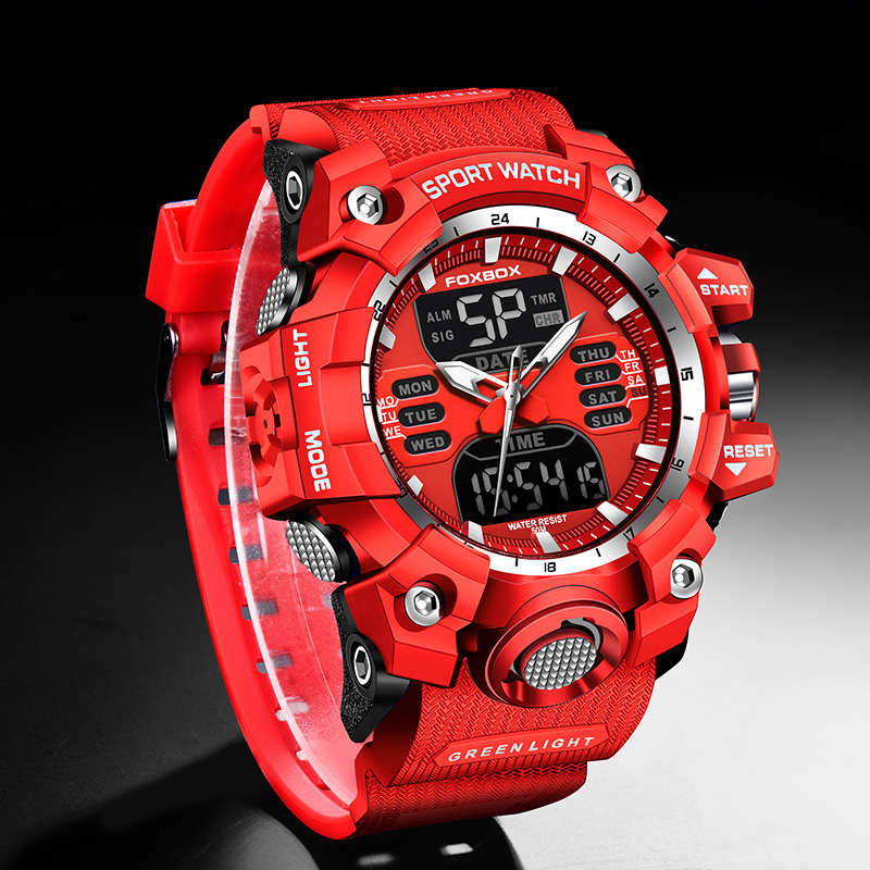 FOXBOX Military Watch for Men  - Luxury Watch Zone recension och pris