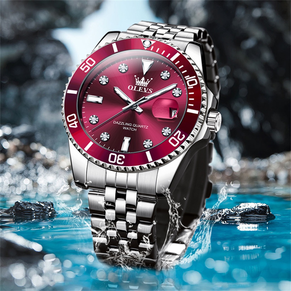 OLEVS 9809 Men Watch Original  - Luxury Watch Hd recension och pris