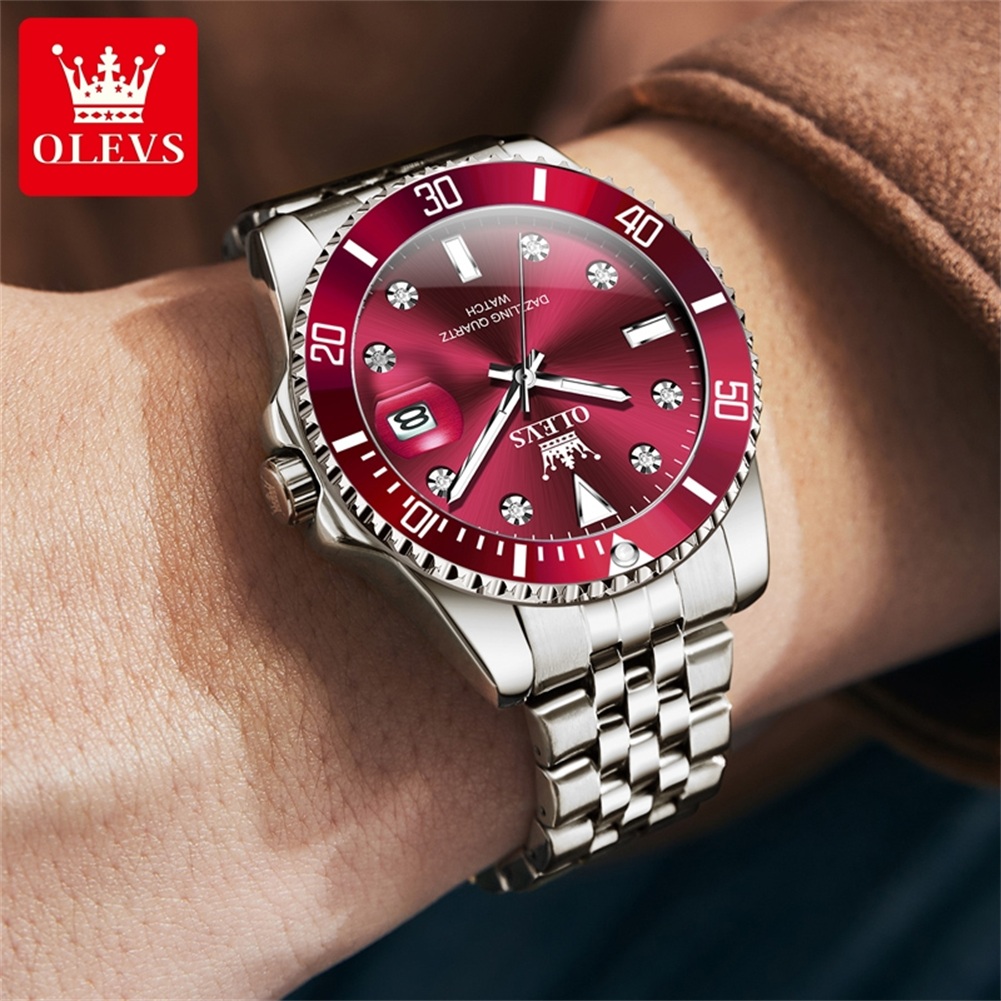 OLEVS 9809 Men Watch Original  - Luxury Watch Hd recension och pris