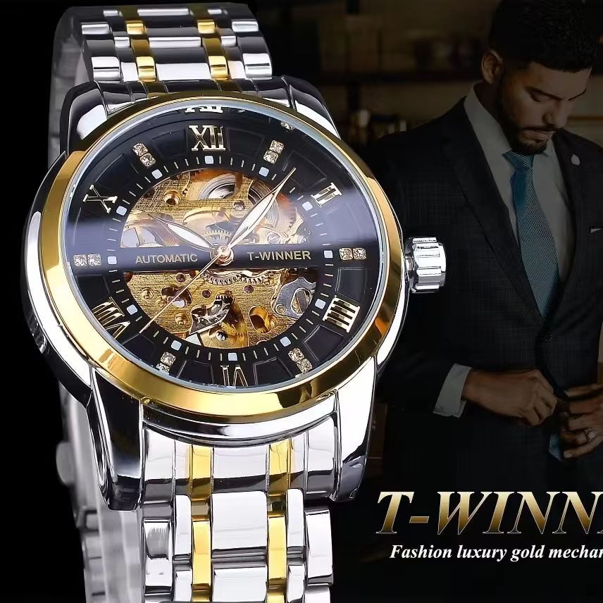 Men's Luxury Automatic Mechani - Luxury Watch Events recension och pris