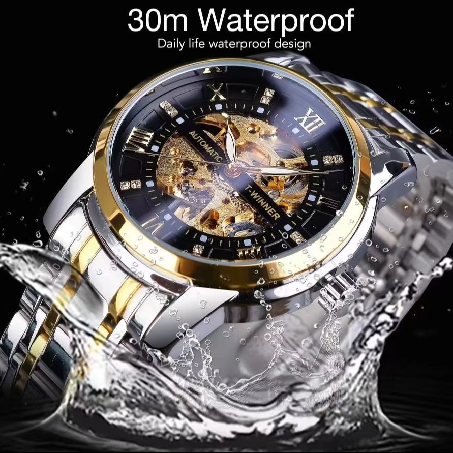 Men's Luxury Automatic Mechani - Luxury Watch Events recension och pris