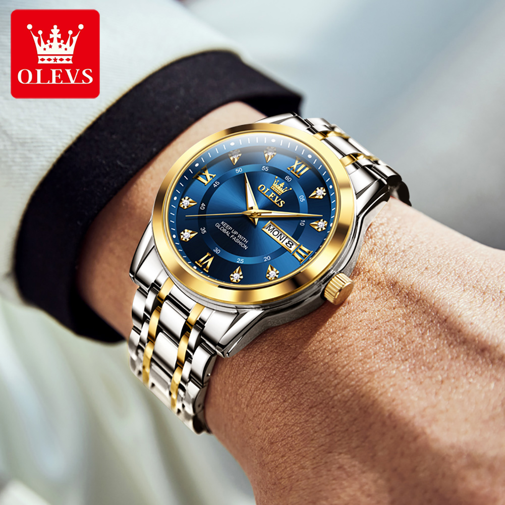 OLEVS Brand Fashion men's watc - Luxury Watch Collection recension och pris