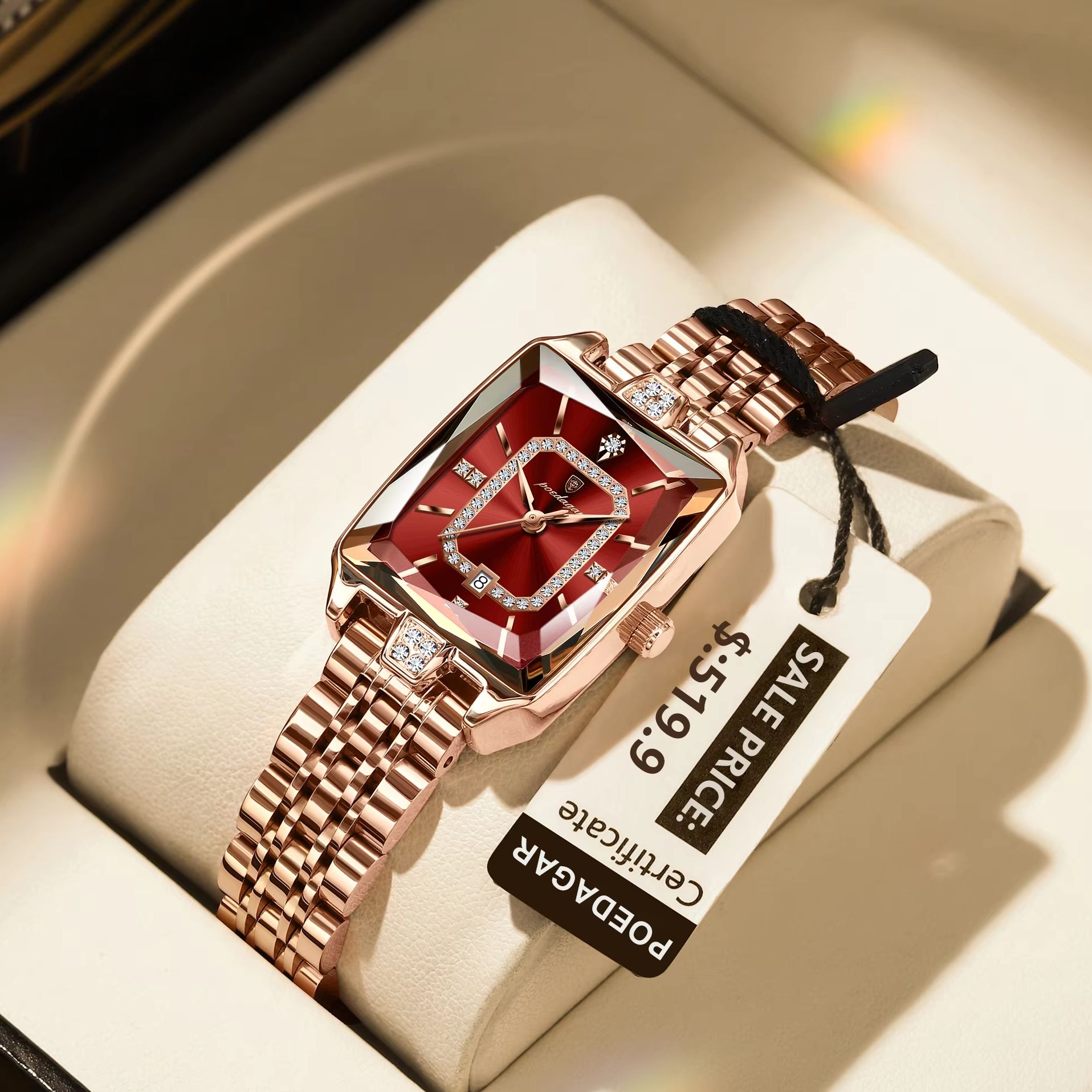 POEDAGAR Fashion Elegant Women - Luxury Watch Female recension och pris
