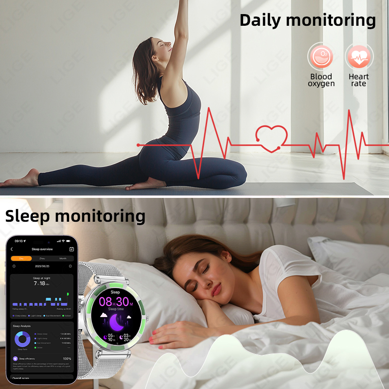 LIGE Luxury Women Smart Watche - Luxury Watch Hd recension och pris