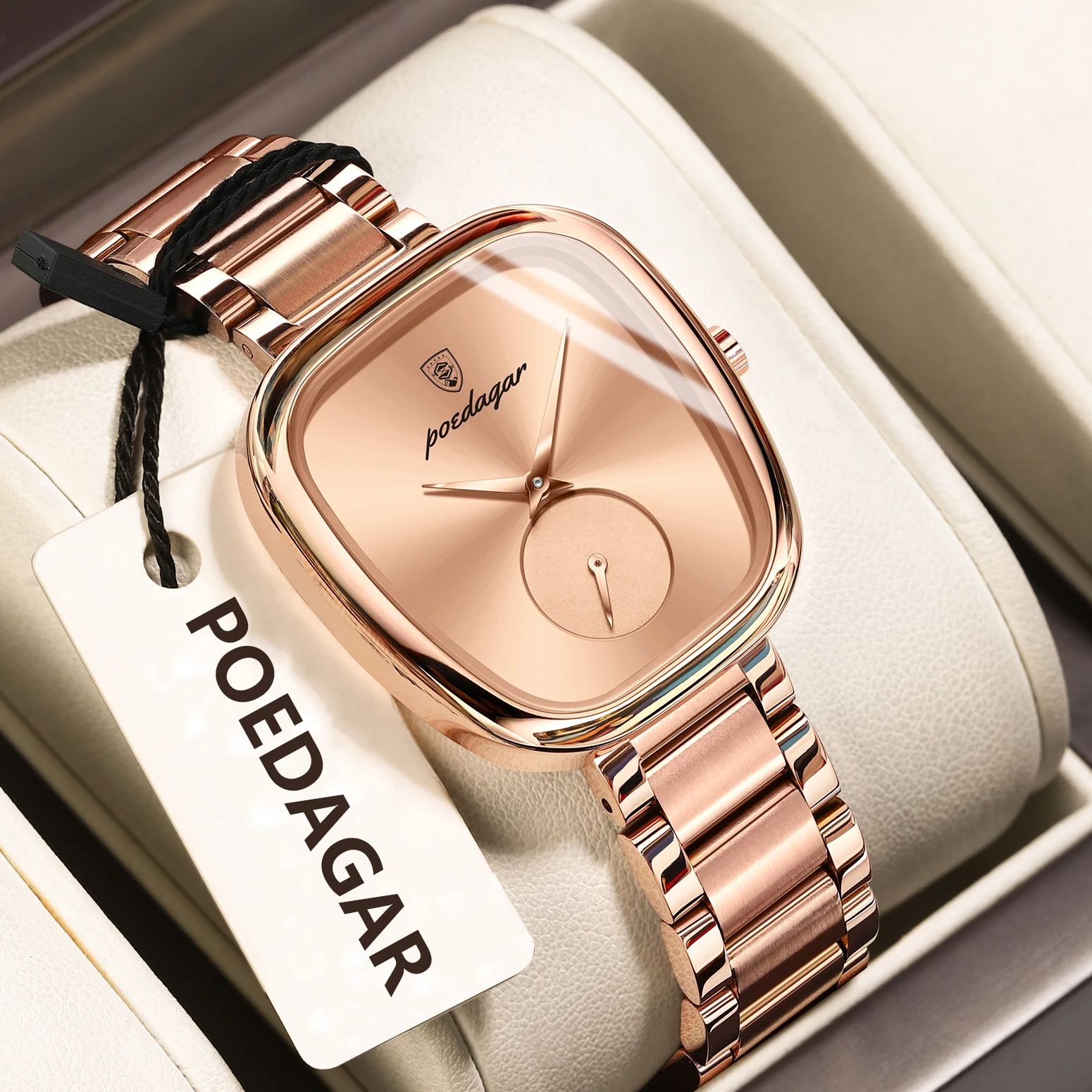 POEDAGAR Top Fashion Woman Wri - Luxury Watch Female recension och pris