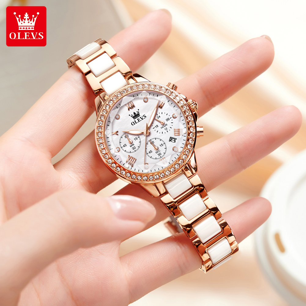 OLEVS 9999 Ladies' Quartz Watc - Luxury Watch Zone recension och pris