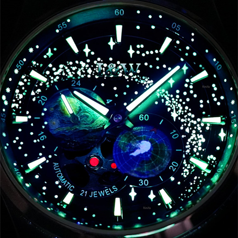 Switzerland I&W Mechanical Wat - Luxury Watch Hd recension och pris