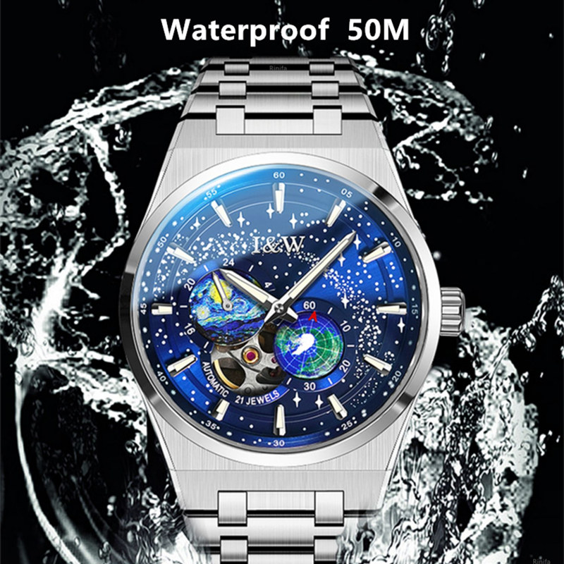 Switzerland I&W Mechanical Wat - Luxury Watch Hd recension och pris