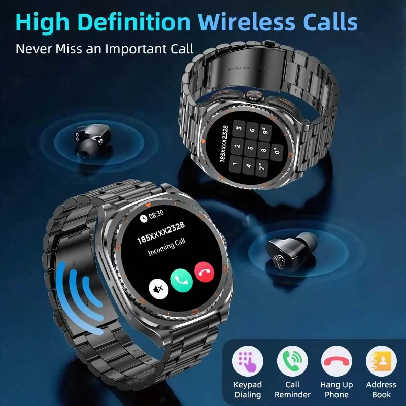 New 2026 TWS 2-in-1 Wireless H - Luxury Watch Hd recension och pris