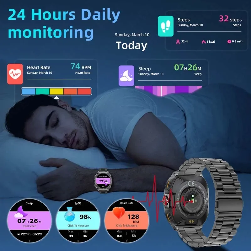 New 2026 TWS 2-in-1 Wireless H - Luxury Watch Hd recension och pris