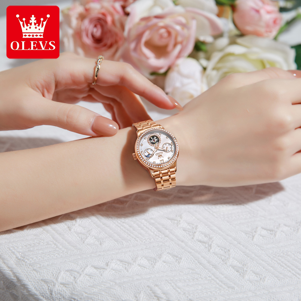OLEVS Women's Watches Top Bran - Luxury Watch Box recension och pris