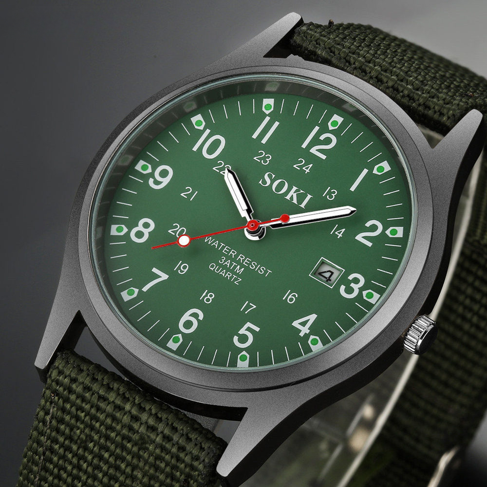 Watch for Men Top Quality Luxu - Field Watch Military recension och pris