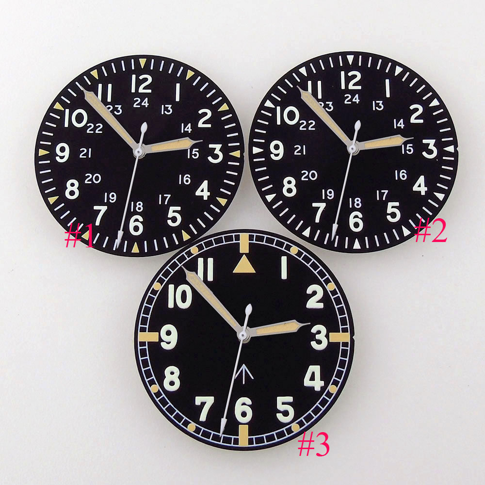 33.5mm Black Watch Dial Fit Fo - Luxury Watch Face recension och pris