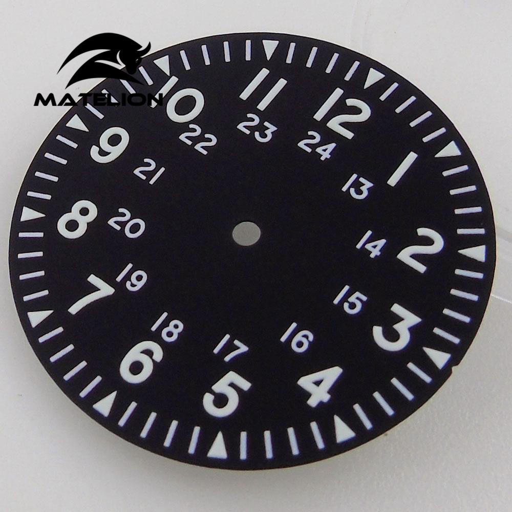 33.5mm Black Watch Dial Fit Fo - Luxury Watch Face recension och pris