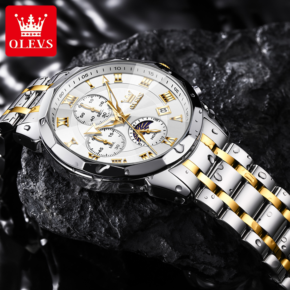 OLEVS 3675 Men Watch Top Origi - Luxury Watch Hd recension och pris