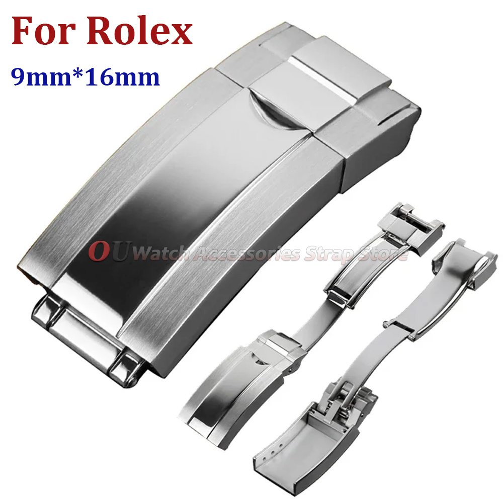 9mmx16mm Stainless Steel Deplo - Luxury Watch News recension och pris