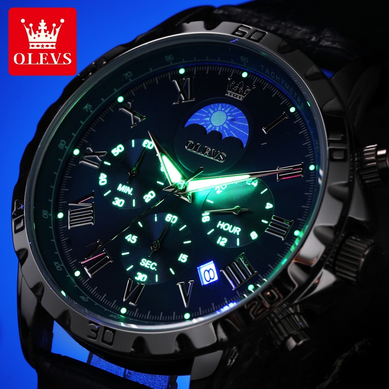OLEVS 2950 Men Watch Fashion R - Luxury Watch Zone recension och pris