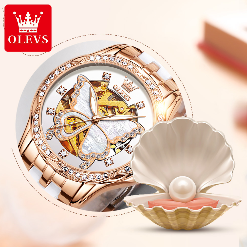 OLEVS 6622 Luxury Women All Au - Luxury Watch Hd recension och pris