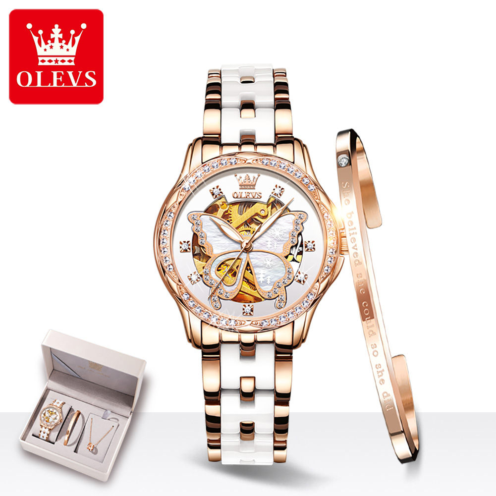 OLEVS 6622 Luxury Women All Au - Luxury Watch Hd recension och pris