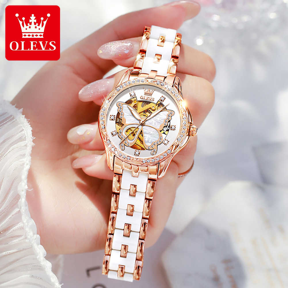 OLEVS 6622 Luxury Women All Au - Luxury Watch Hd recension och pris