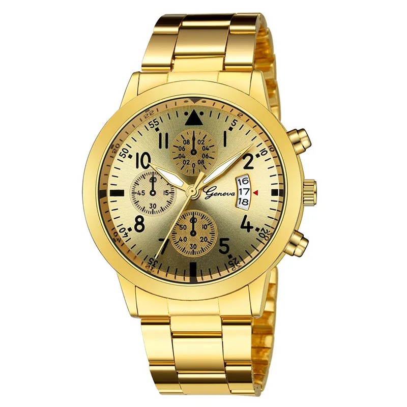 Geneva Watches Men Luxury Men  - Luxury Watch Face recension och pris