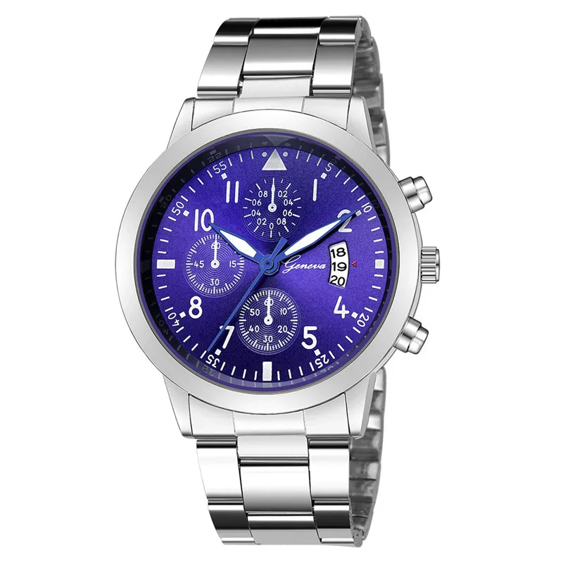 Geneva Watches Men Luxury Men  - Luxury Watch Face recension och pris